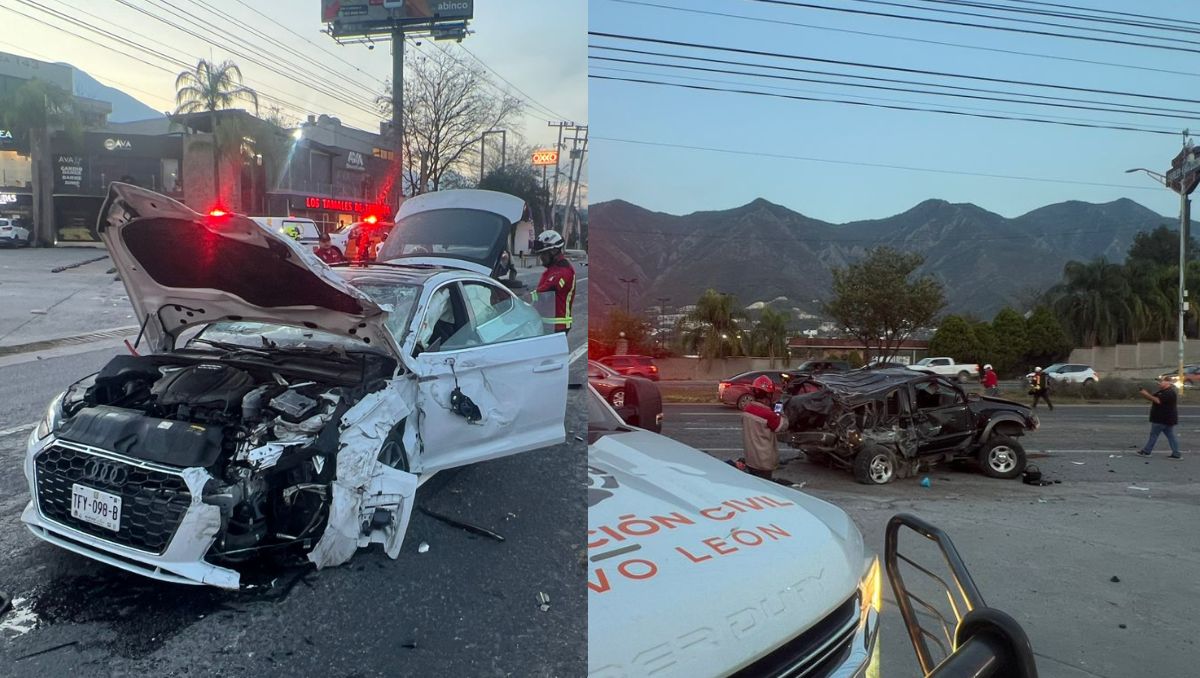 El accidente vial se registró sobre la Carretera Nacional. | Especial