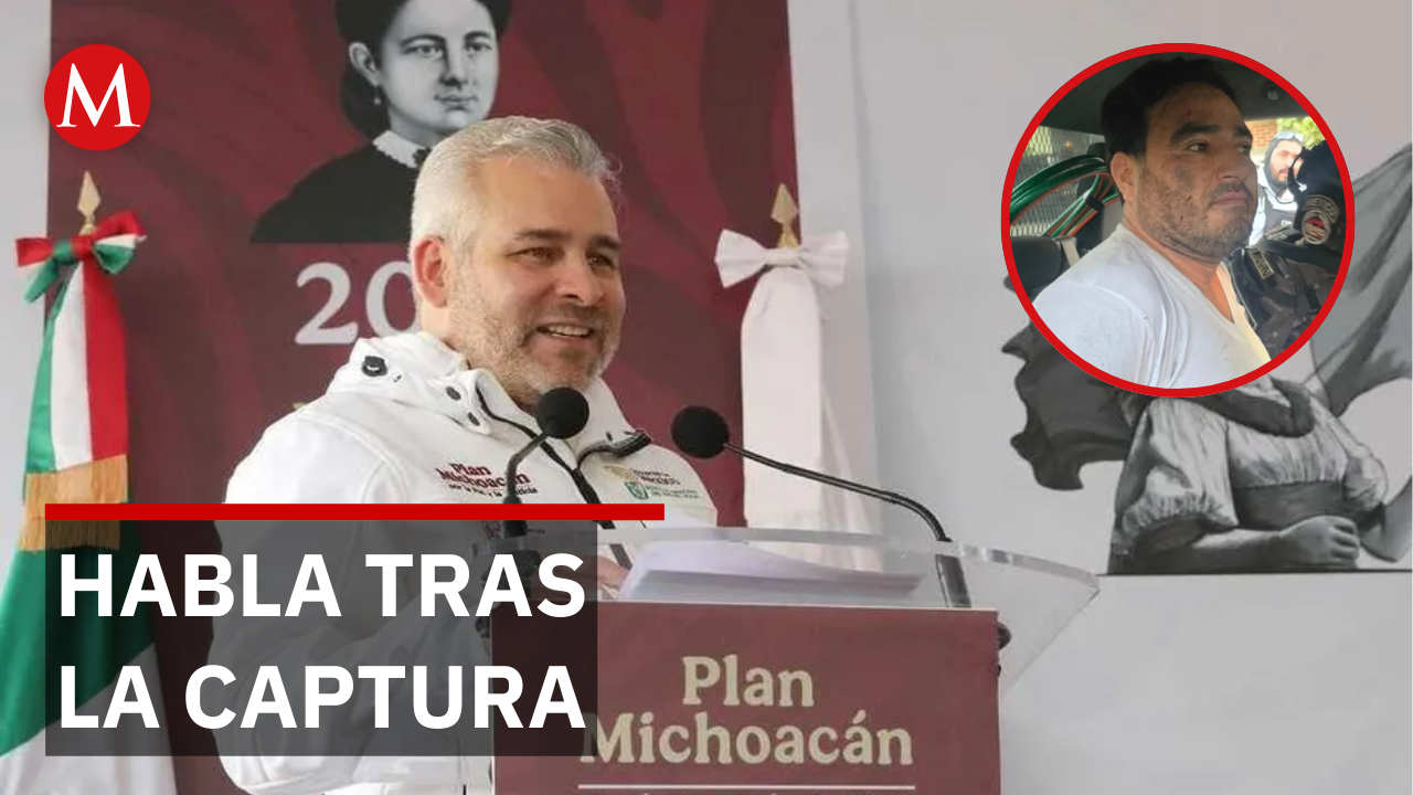 Alfredo Ramírez Bedolla habla sobre la captura de “El Botox”