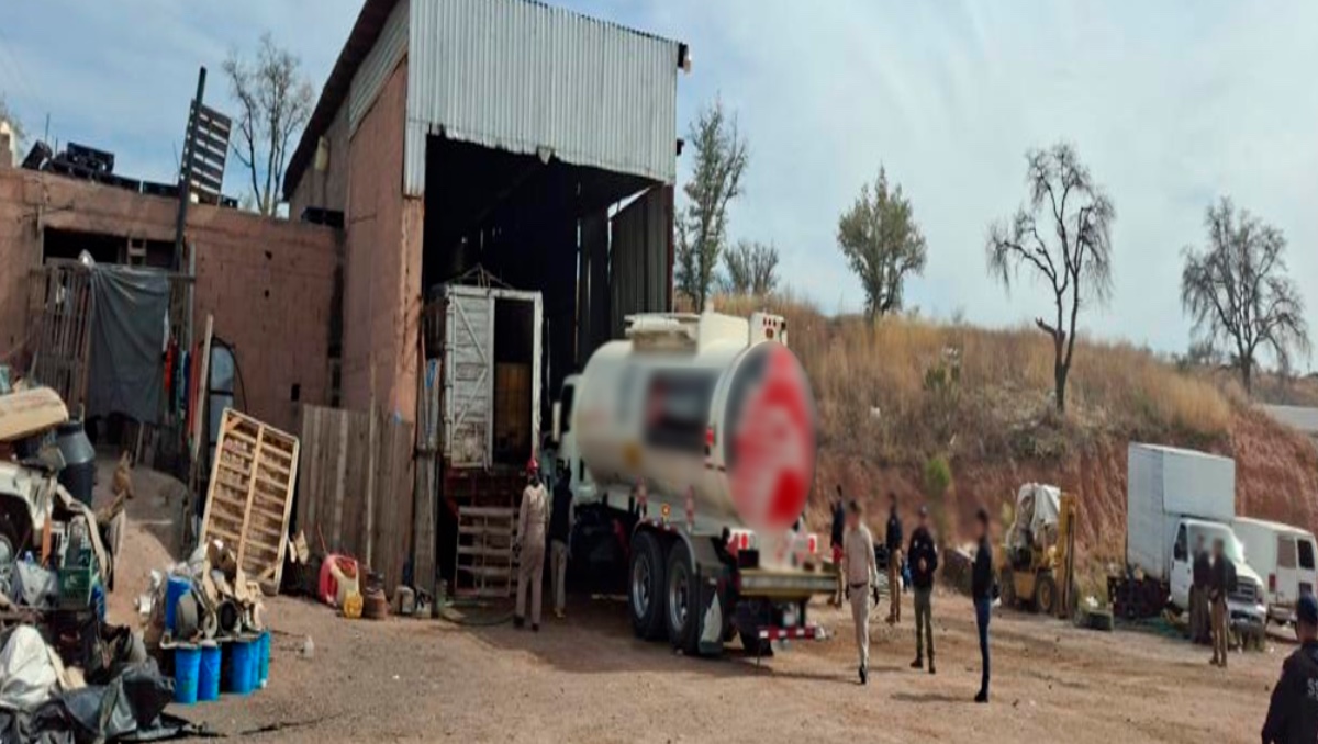 Aseguran más de 10 mil litros de hidrocarburo en Sonora