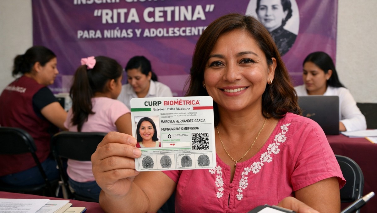 Beca Rita Cetina ya está entregando tarjetas a los estudiantes | IA DISCOVER