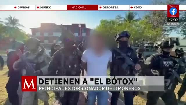 Capturan a 'El botox', homicida de Bernardo Bravo | Jaime Núñez, 22 de enero de 2026