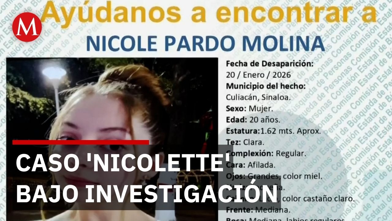 Desaparece en Culiacán la tiktoker Nicolette y emiten ficha de búsqueda