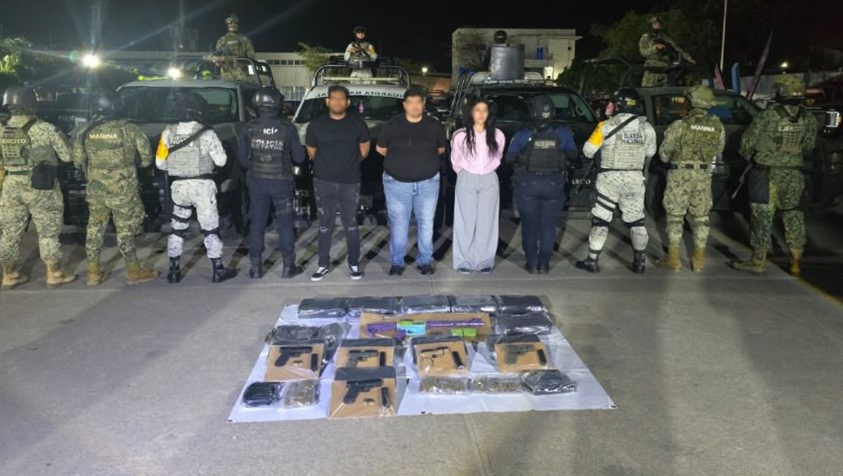 Los detenidos y lo asegurado quedó a disposición de las autoridades competentes. | Especial