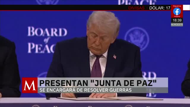 Donald Trump convoca a la 'Junta por la paz' | Pedro Gamboa, 22 de enero de 2026