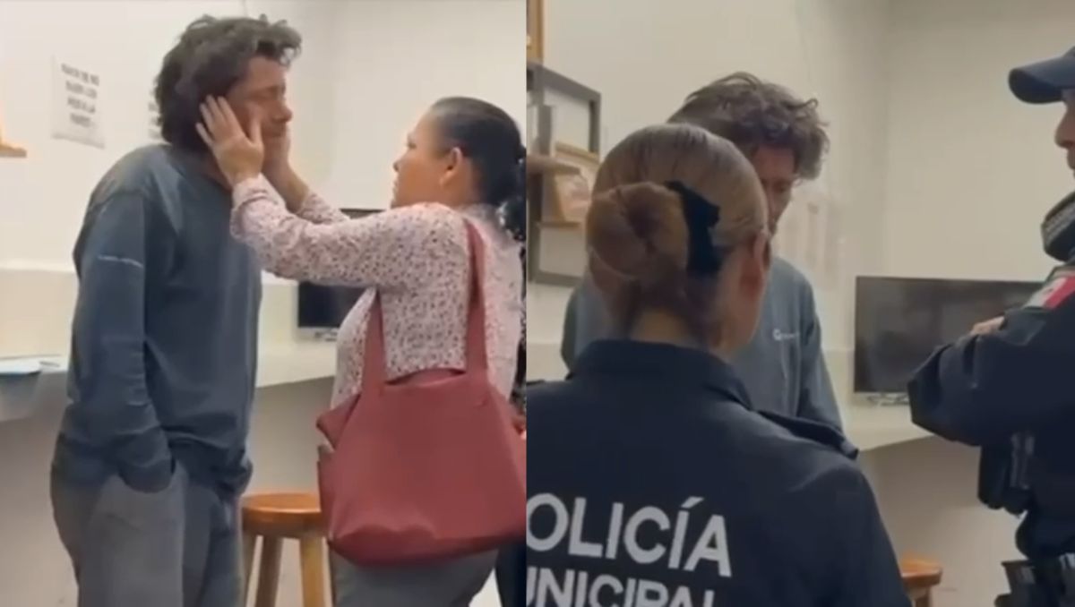 Familiares del hombre acudieron a las instalaciones de Seguridad Pública de Santa Catarina. | Especial