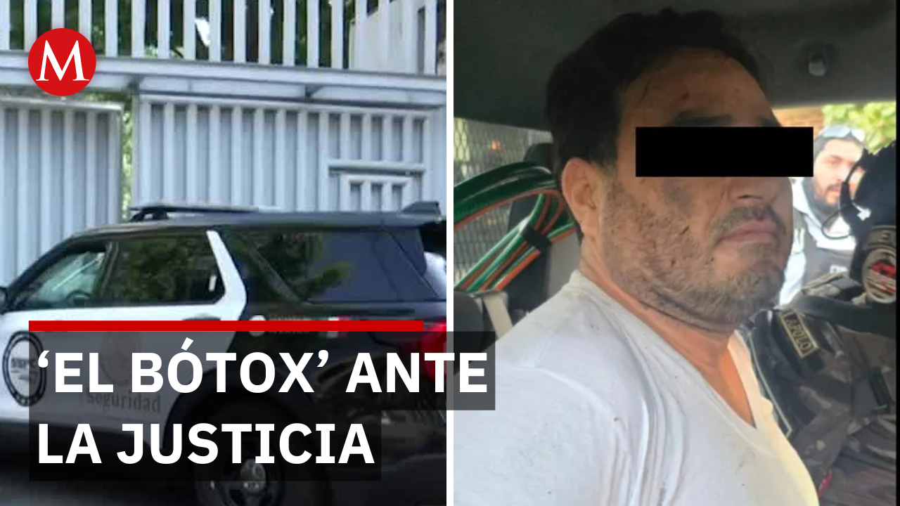 Ingresa ‘El Bótox’ a la Femdo tras detención en Apatzingán, CdMx