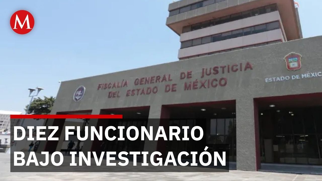 Investigan a diez funcionarios de la FGJEM por presunta red de extorsión