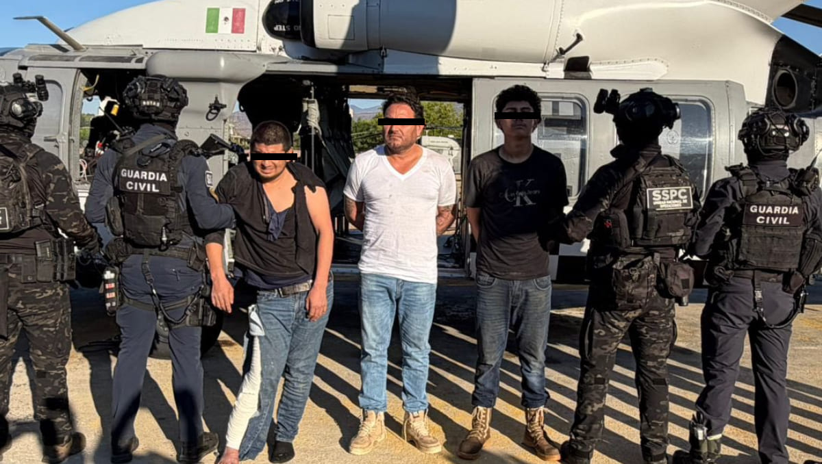 Los detenidos tienen 29 y 18 años, respectivamente | SSPC