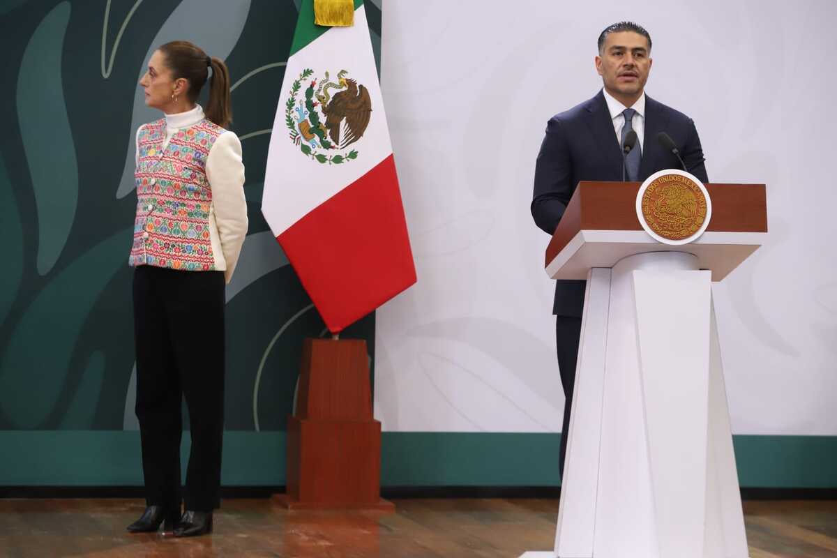 Omar García Harfuch en La Mañanera del Pueblo HOY 22 de enero | Jesús Quintanar