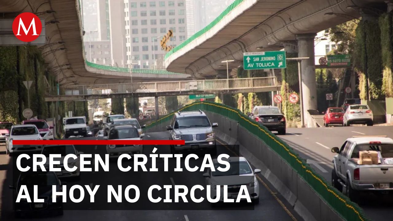 Programa Hoy no circula en el Estado de México enfrenta críticas por multas y verificación