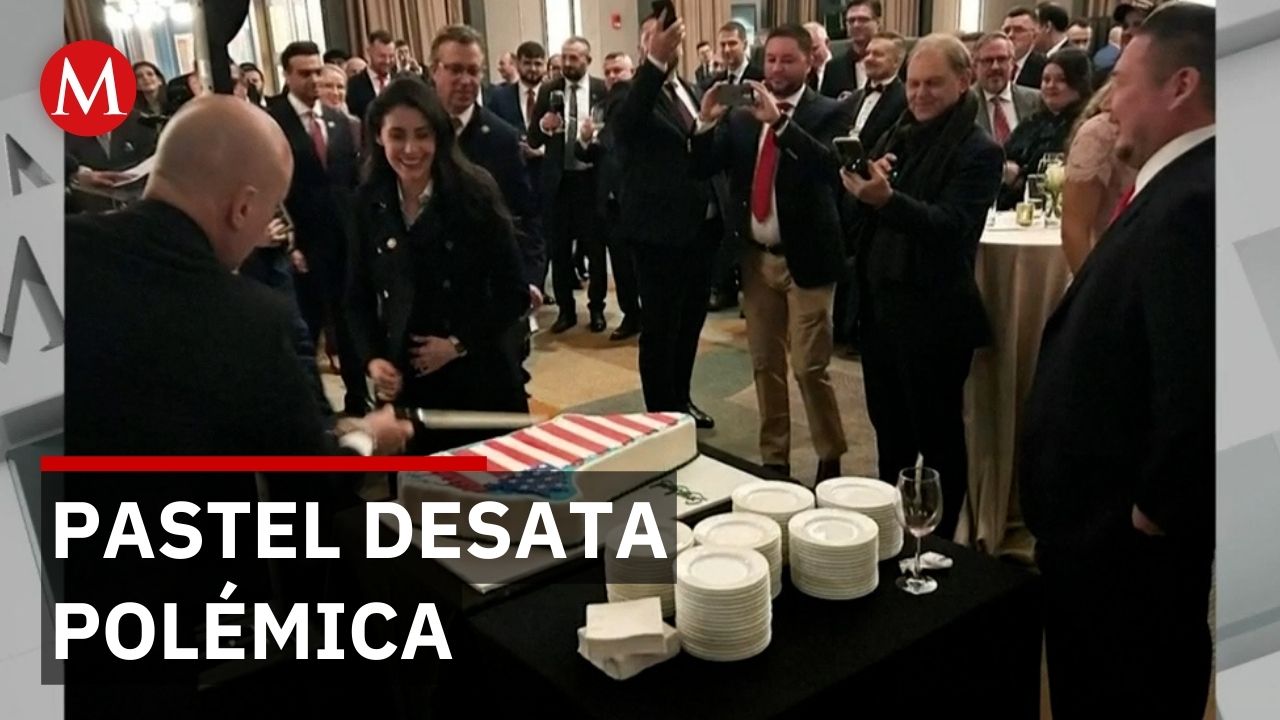 Republicanos causan polémica con pastel de Groenlandia como estado 51