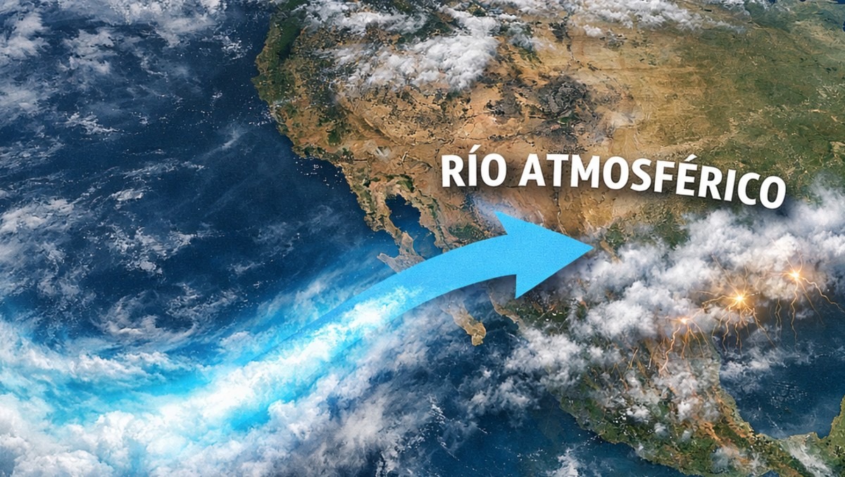 El Río Atmosférico del fin de semana ocasionará lluvia muy fuertes en el país | IA Discover Milenio