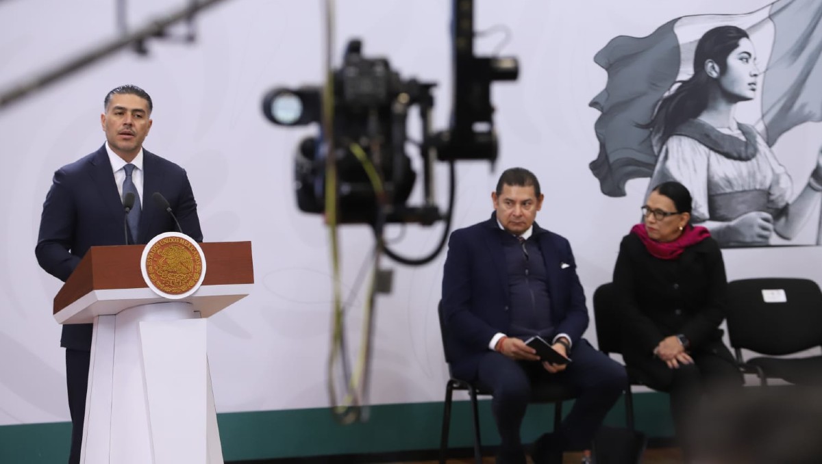 El secretario de Seguridad aseguró que el traslado fue en beneficio de México. | Foto: Jesús Quintanar