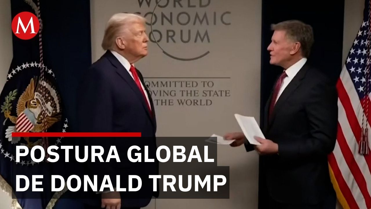 Trump aclara en Davos su postura sobre Groenlandia y agenda global