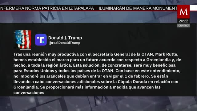 Trump y la OTAN llegan a un acuerdo por Groenlandia | Pedro Gamboa, 21 de enero de 2026