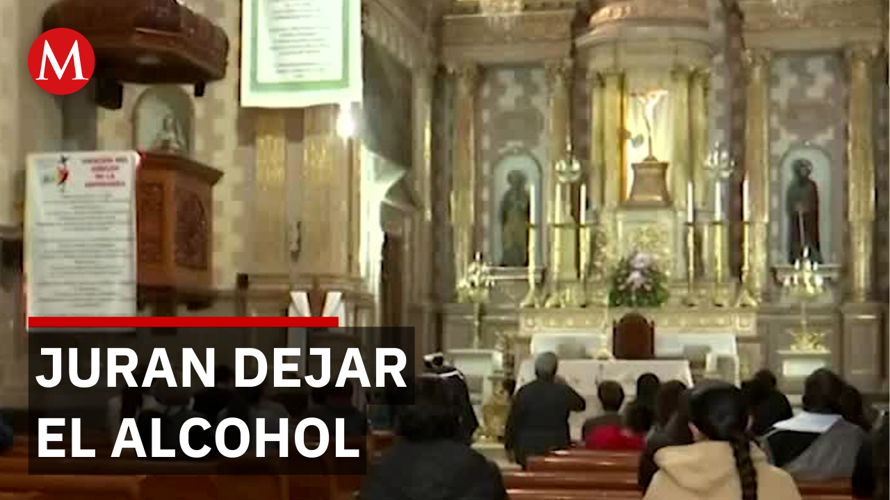 Alcohólicos juran dejar el alcohol en 2026; suman más de mil en León