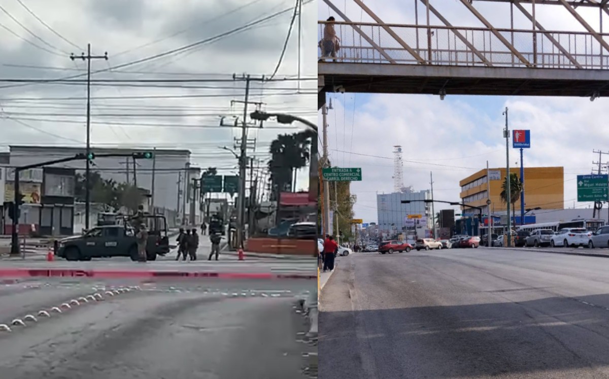 Cierran cruce del bulevar Miguel Hidalgo con la avenida Praxedis Balboa.