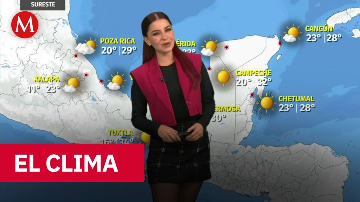 Clima de hoy viernes 23 de enero de 2026 | Pronóstico con Sandy Tok