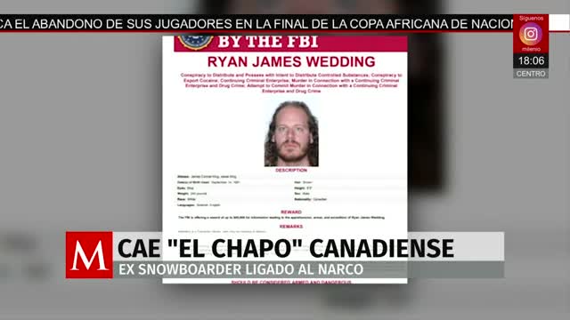 Confirman la detención de 'El Chapo' canadiense | Milenio Noticias, 23 de enero de 2026