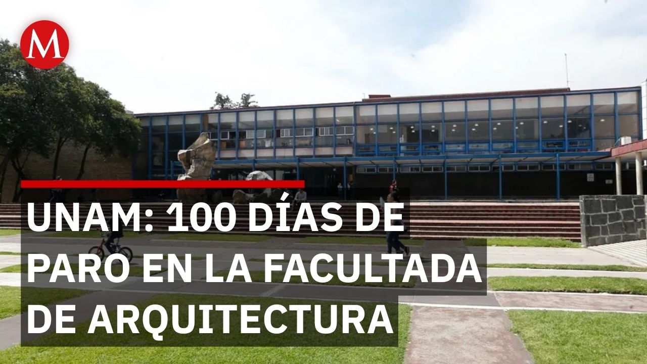 100 días de paro en la Facultad de Arquitectura de la UNAM
