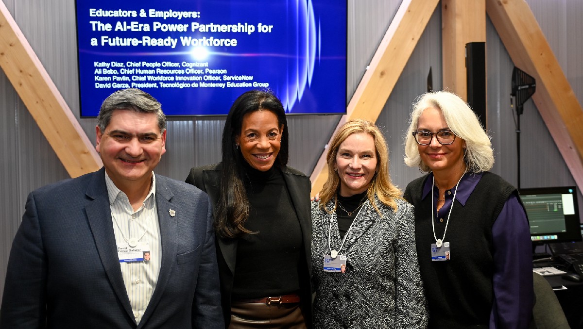 Garza Salazar afirmó que el Tec de Monterrey es una de las pocas instituciones educativas latinoamericanas invitadas a este evento mundial | Especial