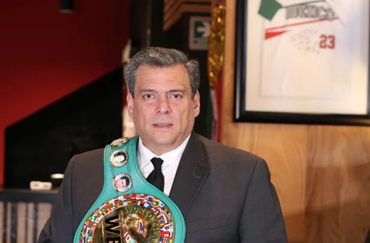 Mauricio Sulaimán, presidente del Consejo Mundial de Boxeo (Ariana Pérez)