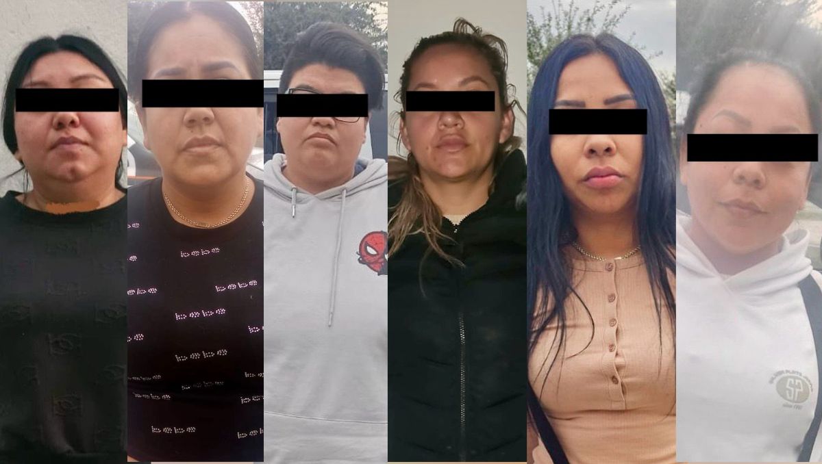 Las seis mujeres detenidas fueron puestas a disposición del Ministerio Público. | Especial