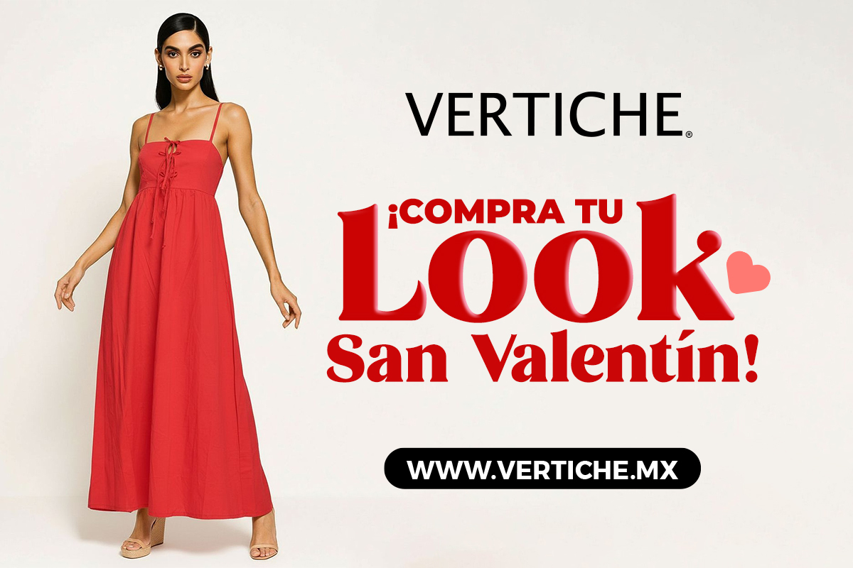 Renueva tu clóset para San Valentín con las rebajas de Vertiche en tienda y en línea