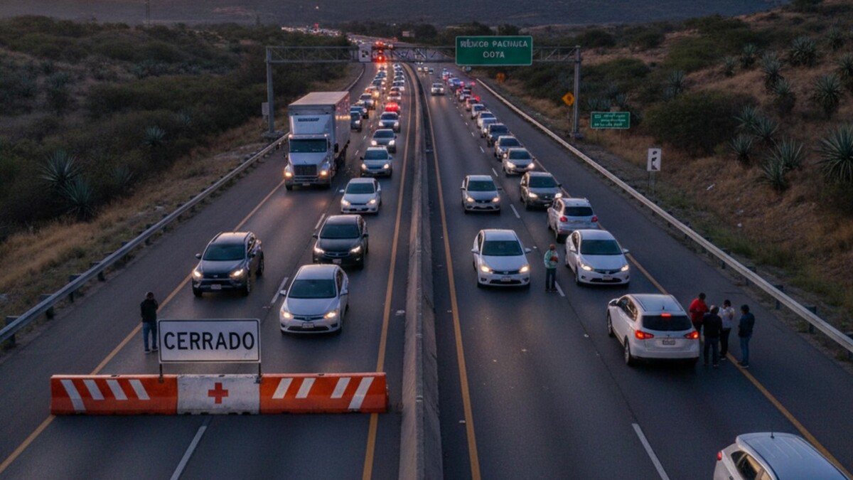 ¿Qué pasó en la autopista México-Pachuca? Por esta razón hay caos vial que afecta parte de Ecatepec HOY 23 de enero
