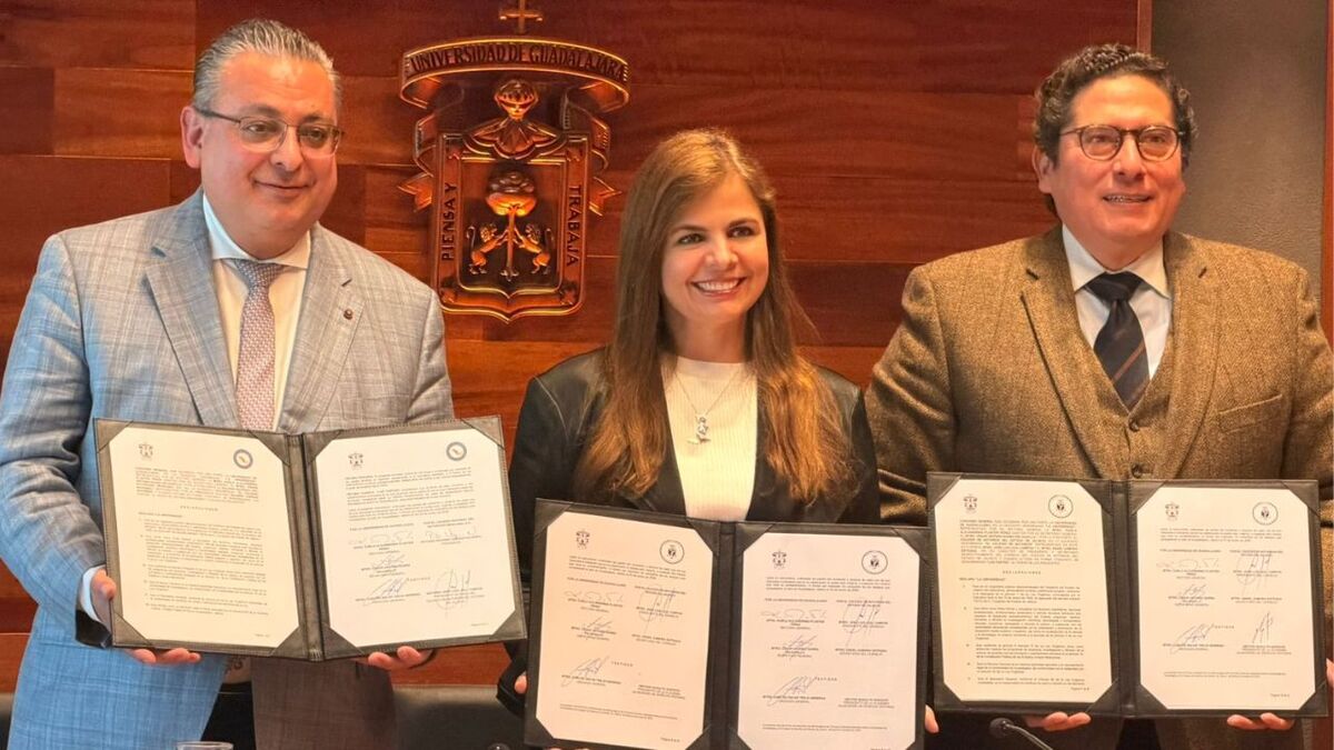 Universidad de Gudalajara firma convenio con notarios de Jalisco (Cortesía)