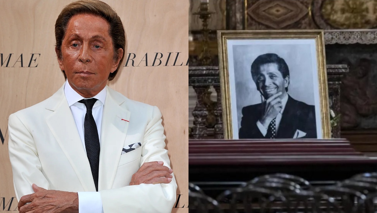 Funeral de Valentino Garavani en Roma: Estrellas, homenajes y 10 mil personas despiden al diseñador