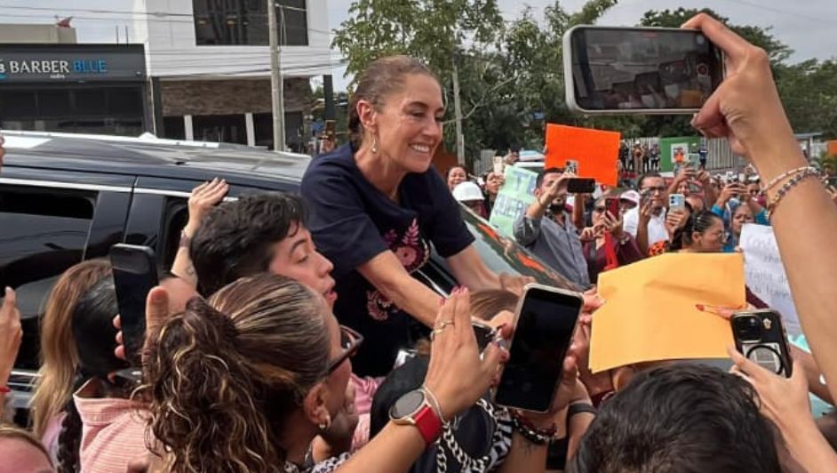 Claudia Sheinbaum visita Tampico. Foto: Yazmín Sánchez