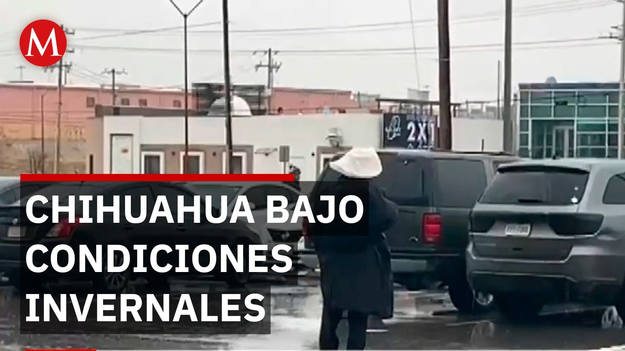 Clima extremo en Chihuahua por frentes fríos 30 y 31