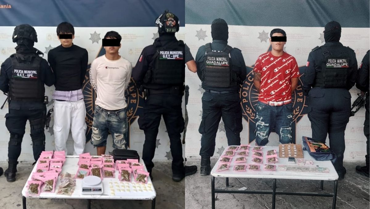 Los jóvenes fueron detenidos en colonia Valles de Guadalupe y Valle del Sol. Especial