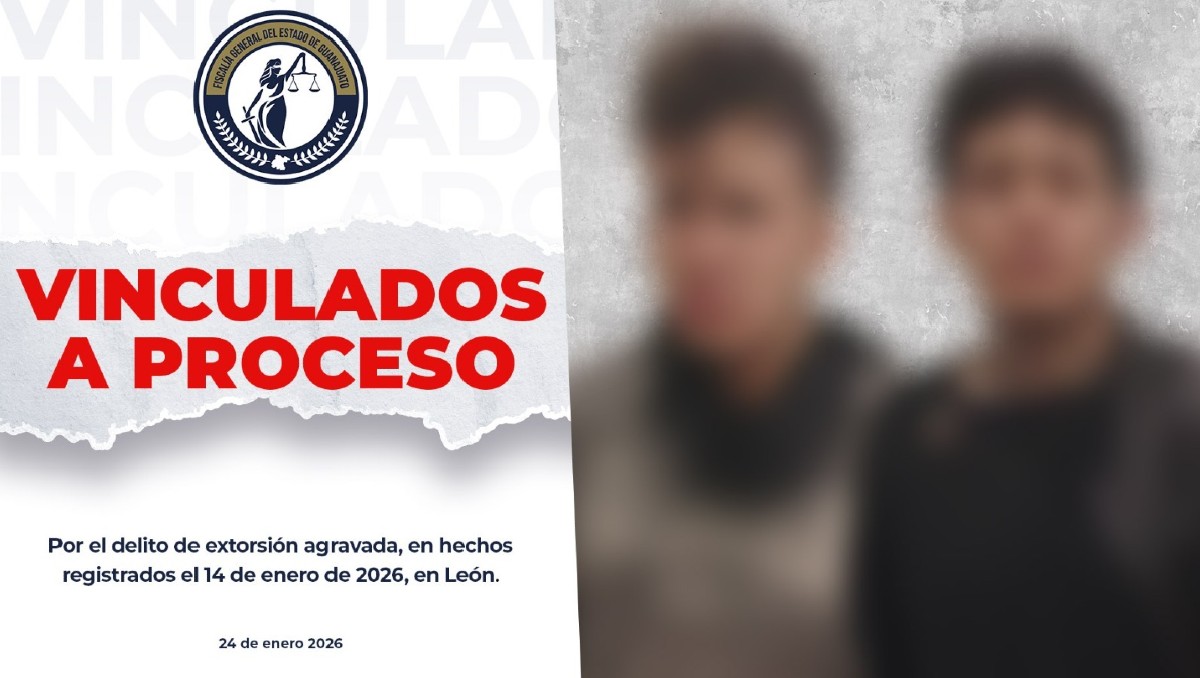 León: vinculan a dos hombres por extorsión a comerciante | Especial