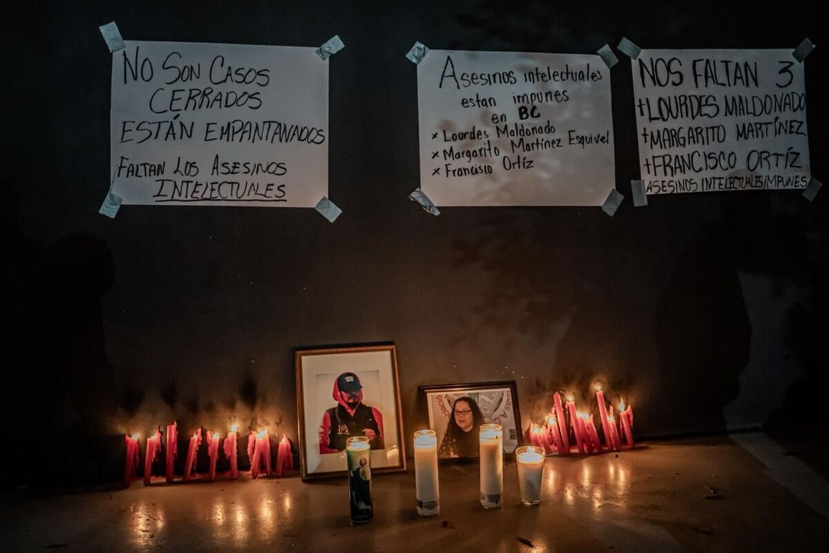 A cuatro años de los asesinatos, periodistas exigen justicia por Margarito Martínez y Lourdes Maldonado: "No más impunidad"