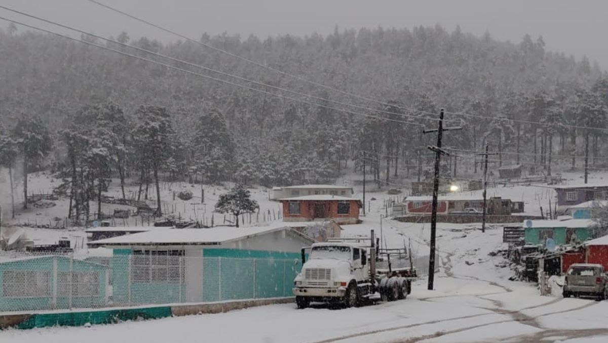 Nevada en La Rosilla, Durango. | Especial