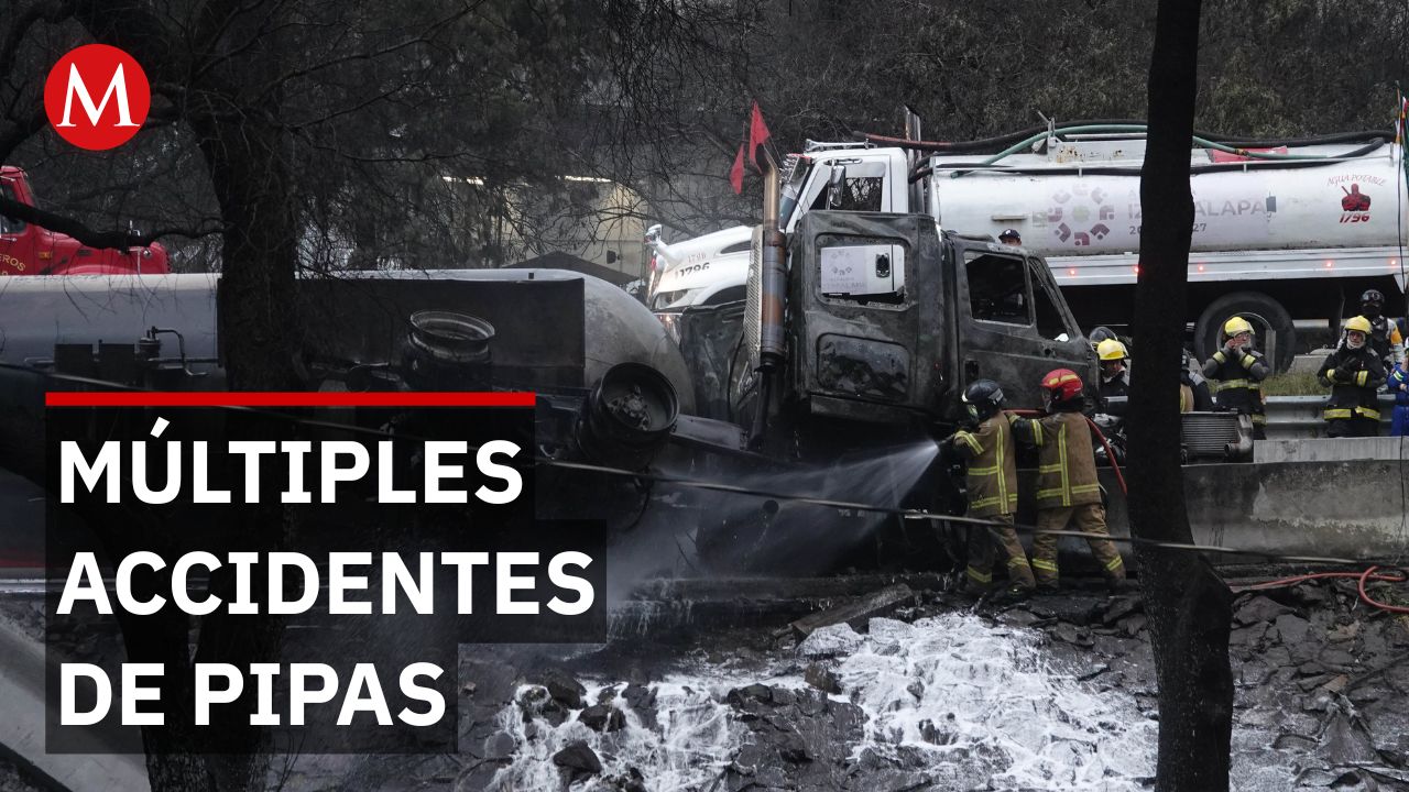 Pipas de combustible acumulan cientos de accidentes en la última década