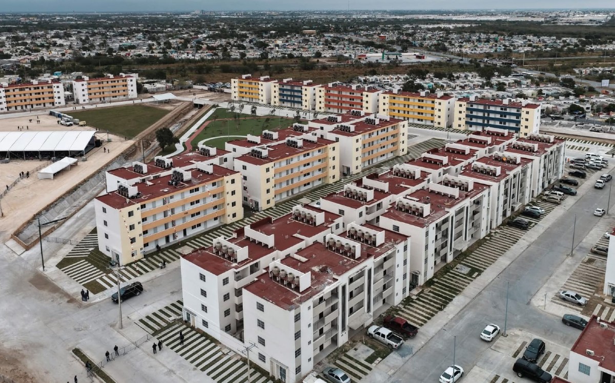 Viviendas del Bienestar en Reynosa. | Cortesía