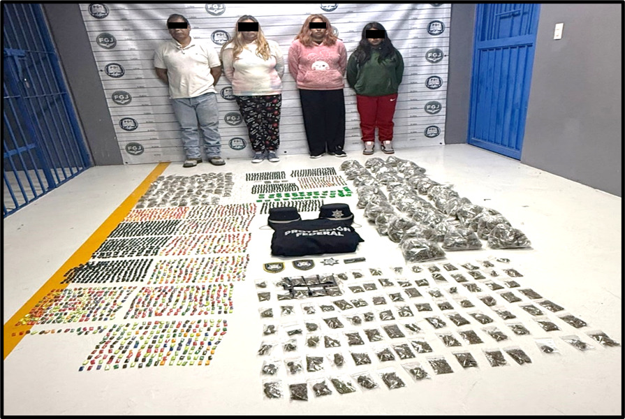 En el operativo también participaron elementos de la Guardia Nacional.