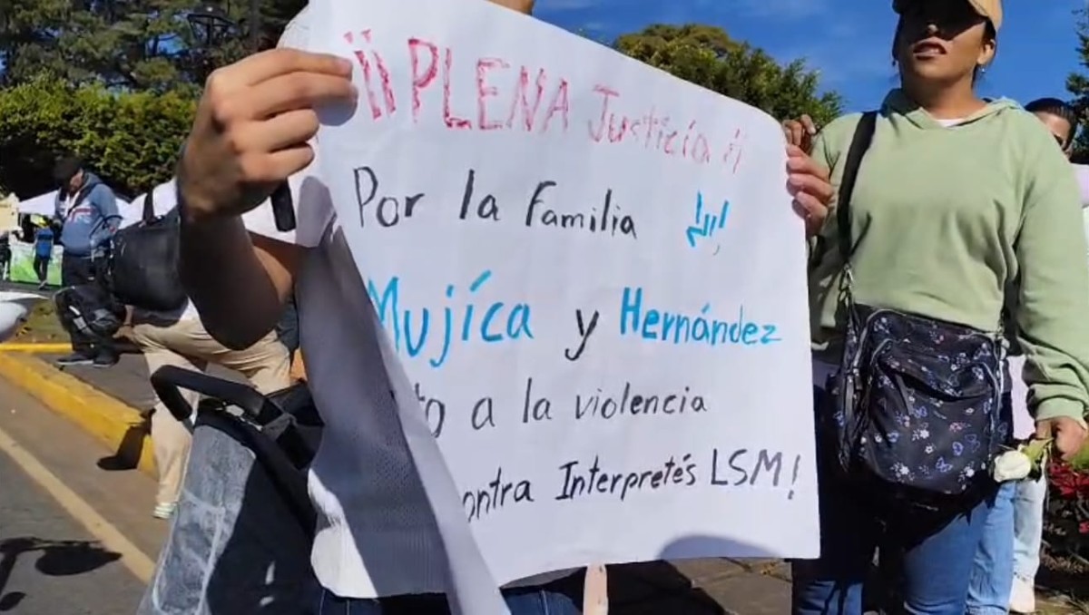 Manifestantes exigen que el caso no quede impune en Michoacán. | César Cabrera