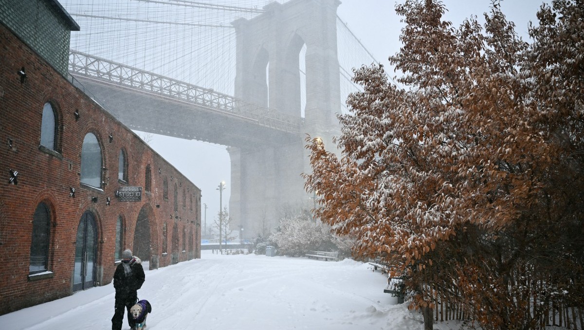 Así se ve la "histórica" tormenta invernal que ha dejado sin luz y sin vuelos a EU | FOTOS y VIDEOS