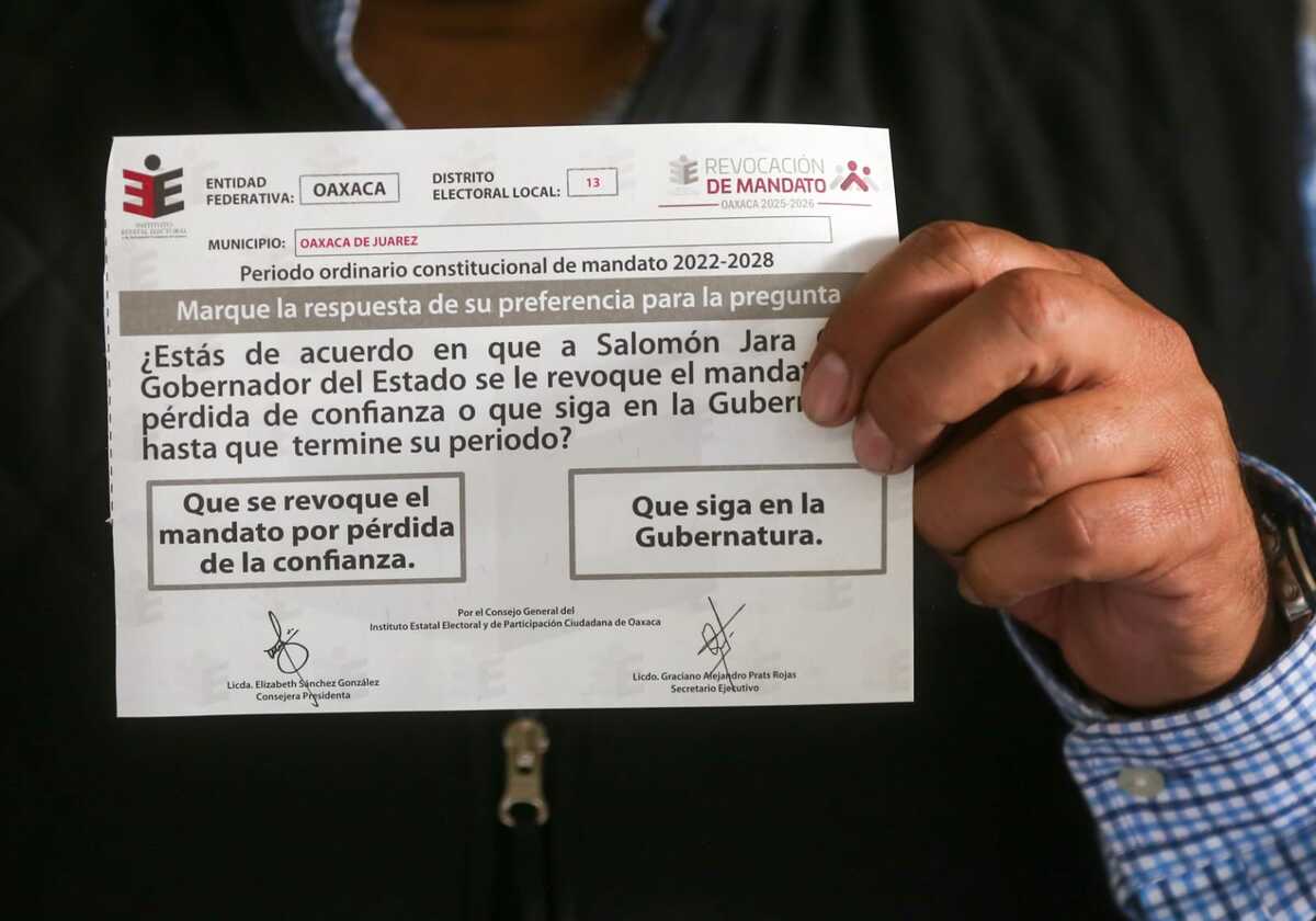 La participación ciudadana marcó la jornada de revocación de mandato. | Araceli López