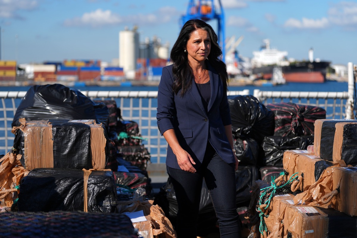 Tulsi Gabbard, directora de Inteligencia de EU. | AP