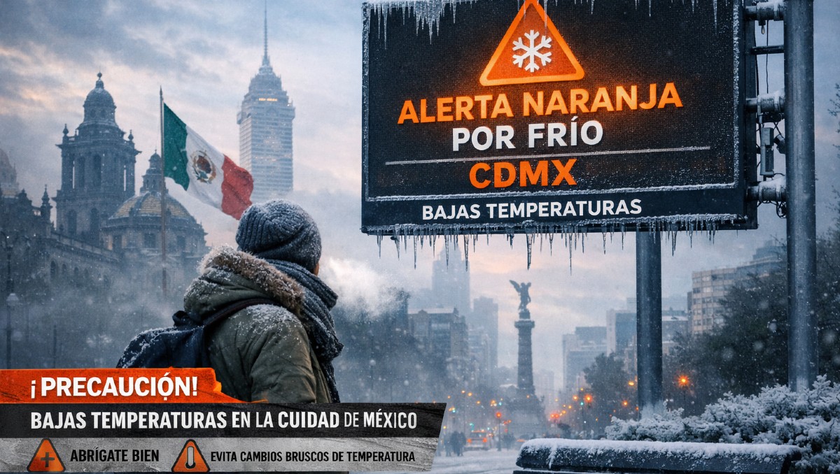 Activan alerta naranja en CdMx por bajas temperaturas | IA Discover