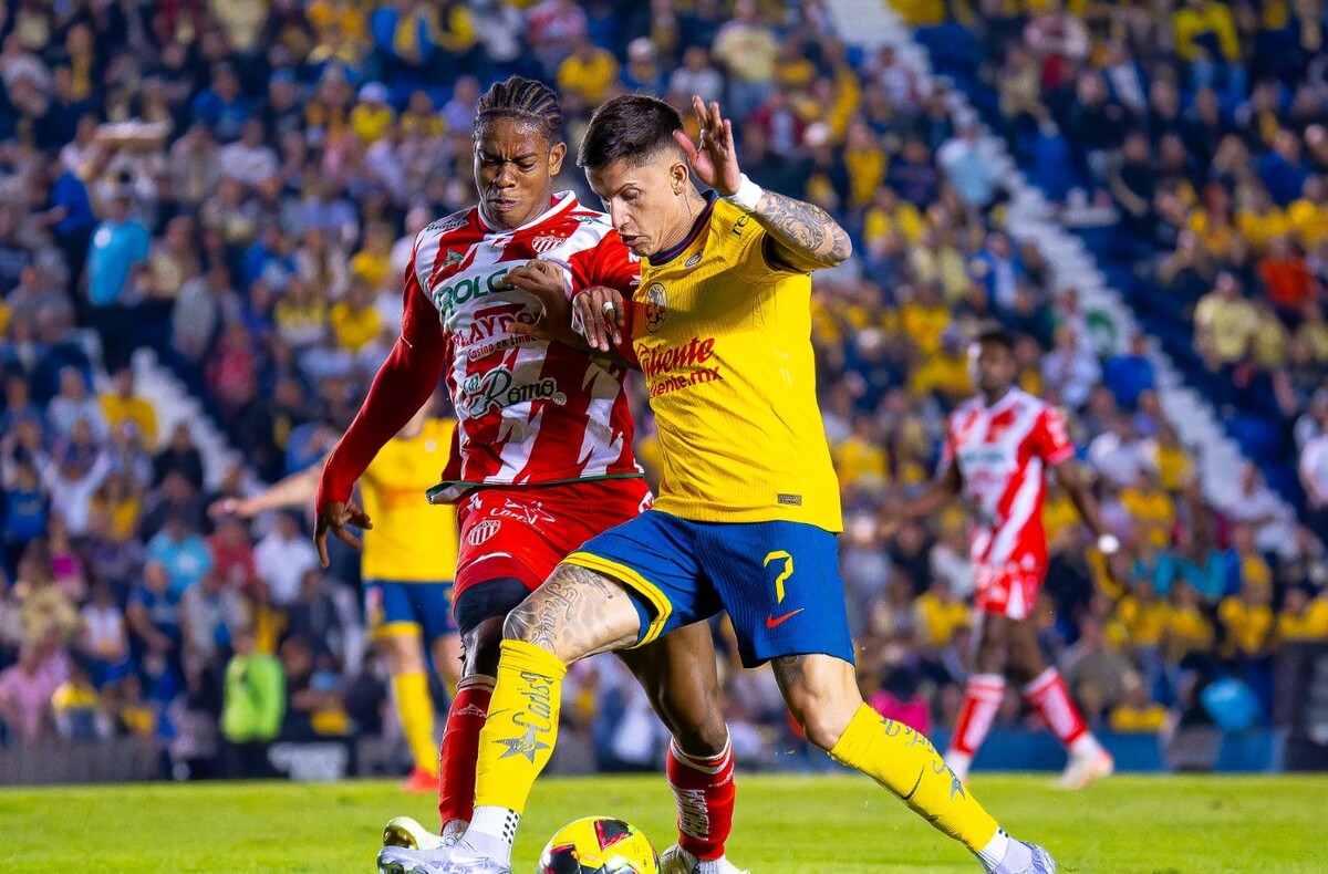 América, con dos años y medio sin vencer al Necaxa en la Liga MX (Imago7)