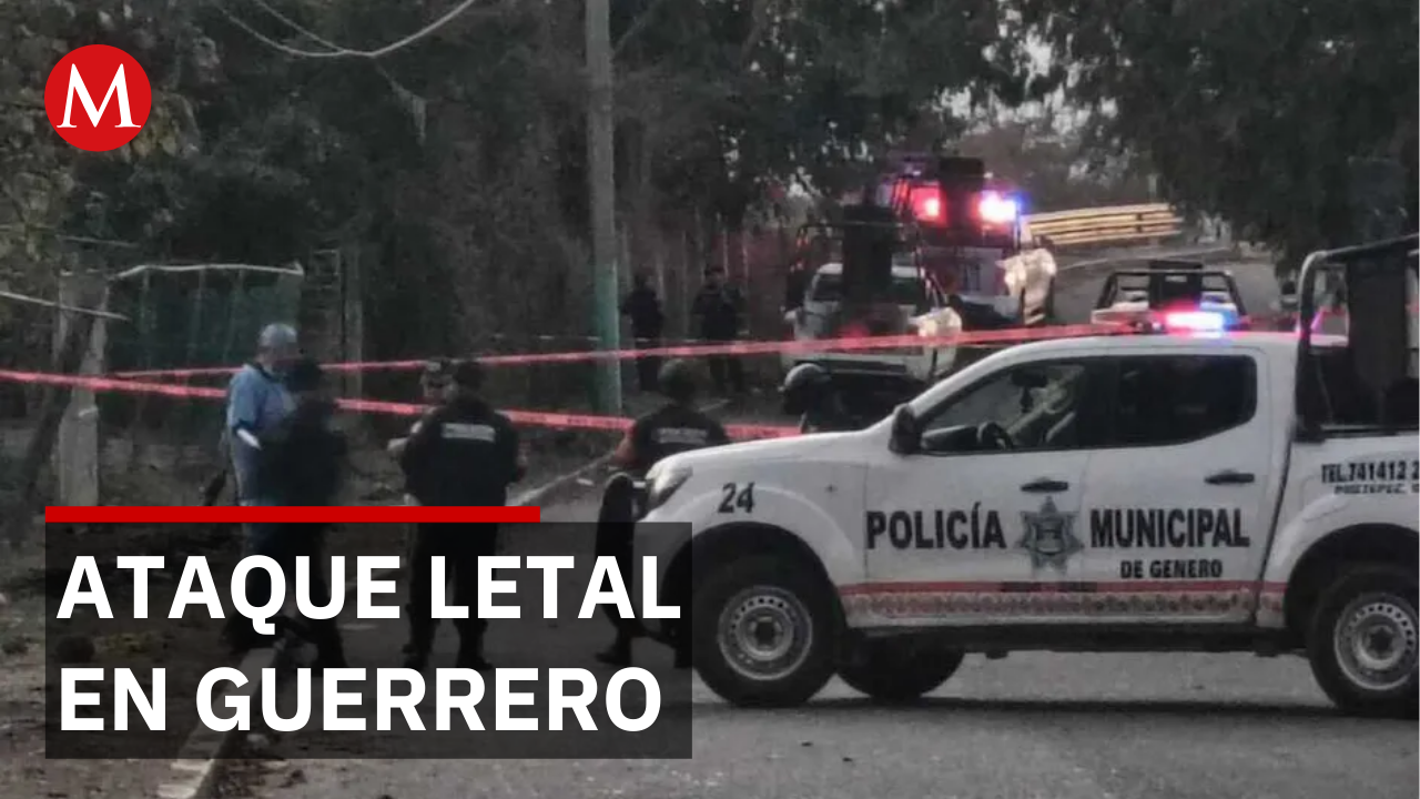Asesinan a comandante regional de la SSP de Guerrero en emboscada