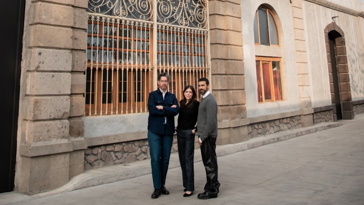 Brett Schultz, Isa Castilla y Rodrigo Feliz, creadores de la feria Material. (Especial)