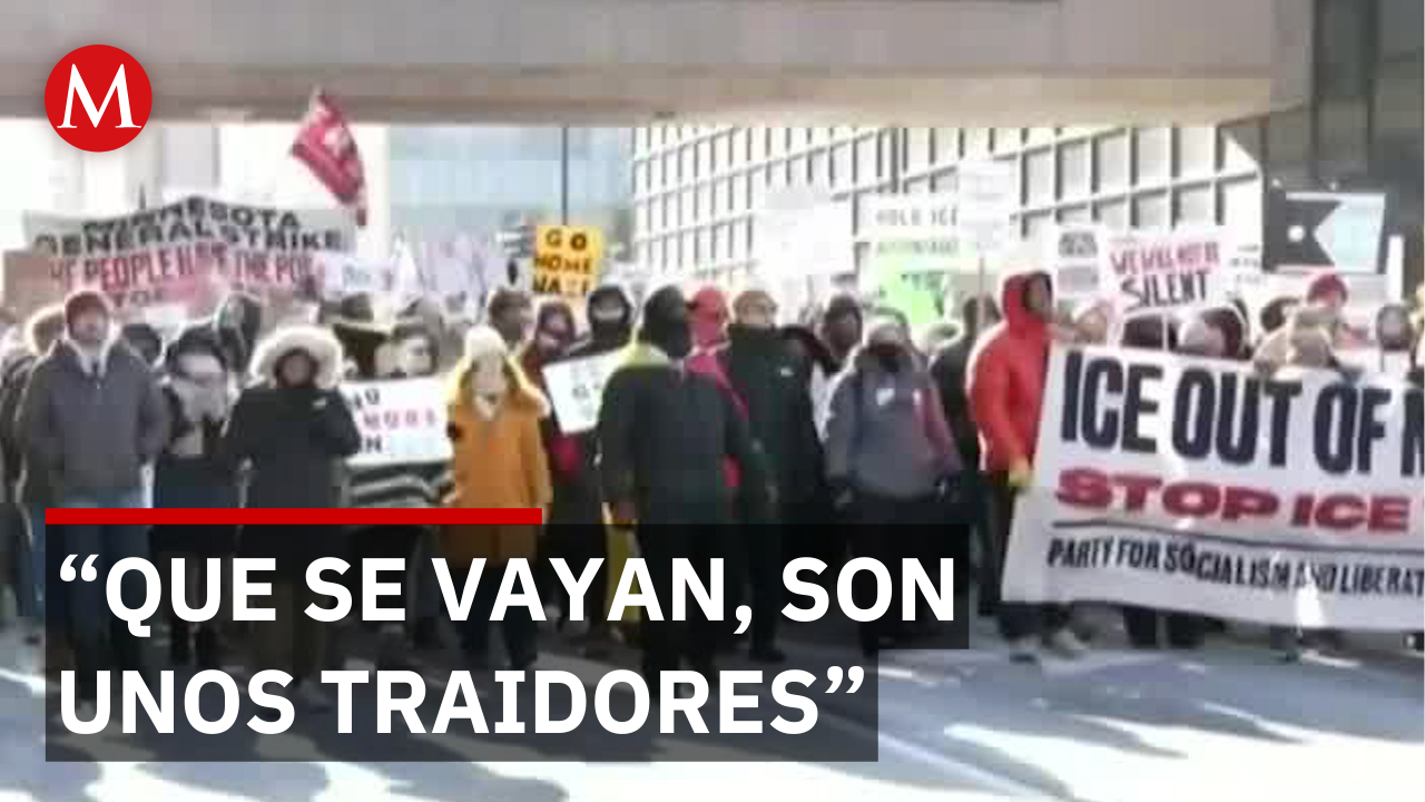 Caos total en Minneapolis: crecen protestas contra ICE por asesinatos de inocentes