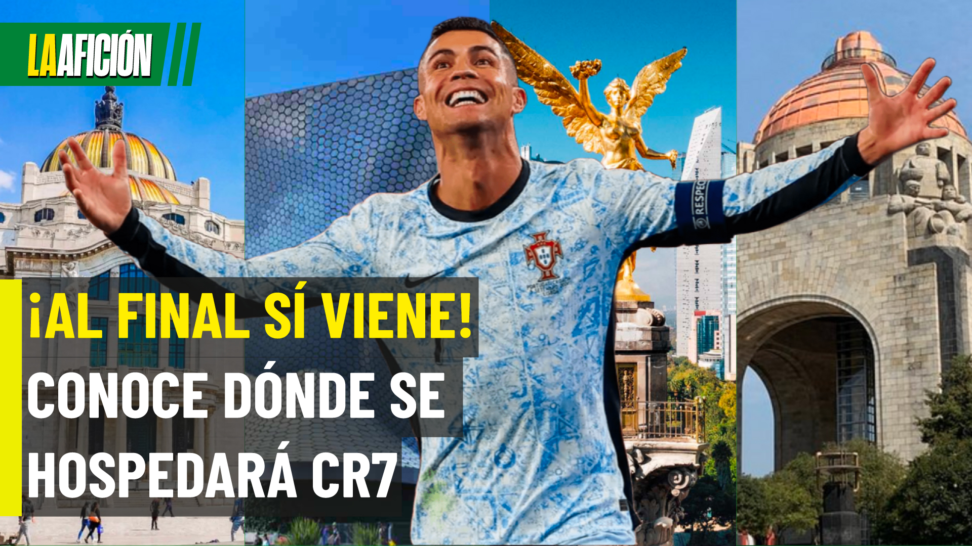 Cristiano Ronaldo podría jugar en México: Portugal ya hizo peticiones especiales